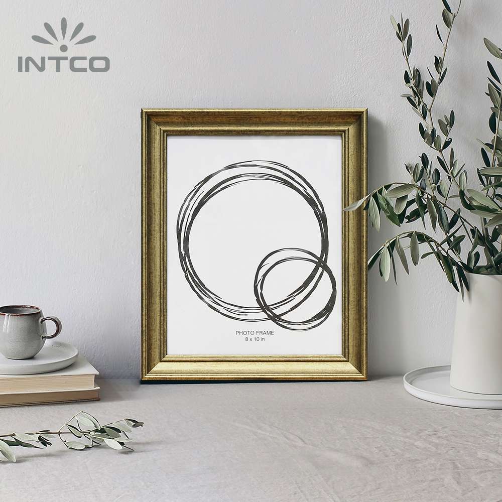 Intco burnished gold antique picture frame ideas for home decor